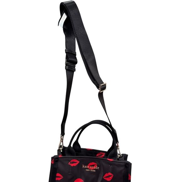 Kate Spade - New York The Little Better Sam Kisses Lips Mini Tote - New - Picture 5 of 5